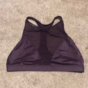 Purple Victoria secret sports bra